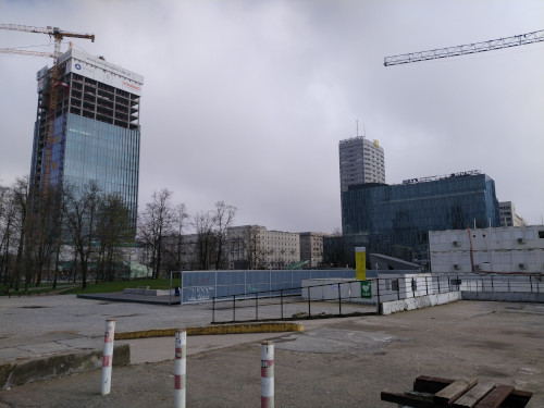 Central Point - the intersection of Marszałkowska and Swietokrzyska Streets, Warsaw Srodmiescie