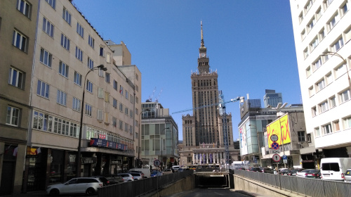 Zlota Street - Warsaw Śródmieście. VSL-System virtual office location.